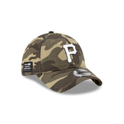 Pittsburgh Pirates Gorra | New Era MLB Armed Forces Weekend 9twenty Adjustable Cap Mexico - Verdes